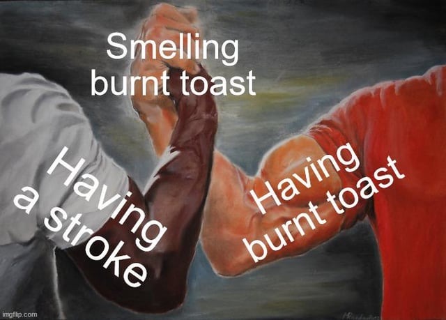 Burnt toast - meme