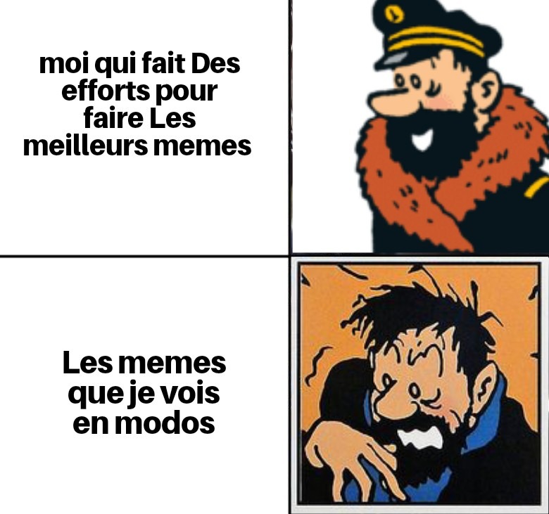 Faites un effort ! Arretez avec Les memes de merde ! Surtout Les screens Twitter/Snapchat Les blagues pas drole et Les reposts! S'il Vous plait !