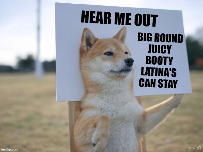 Deport most not all! Viva La Booty - meme