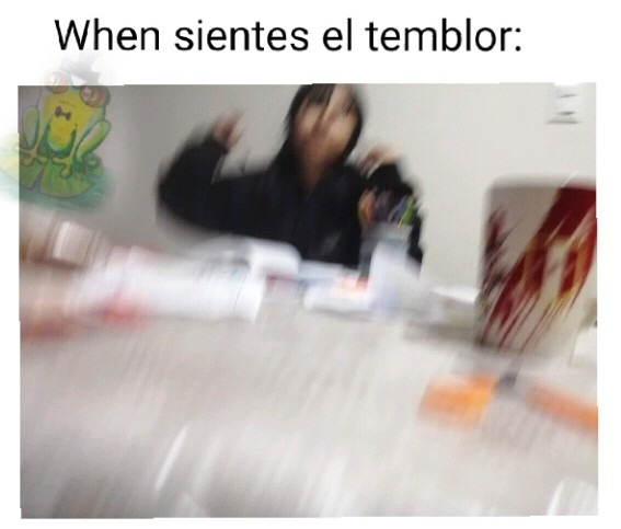 When temblor en Lima - meme