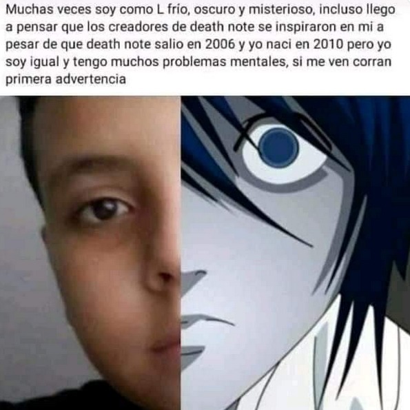 MEMES DE DEATH NOTE EN ESPAÑOL LATINO, Memes random #1