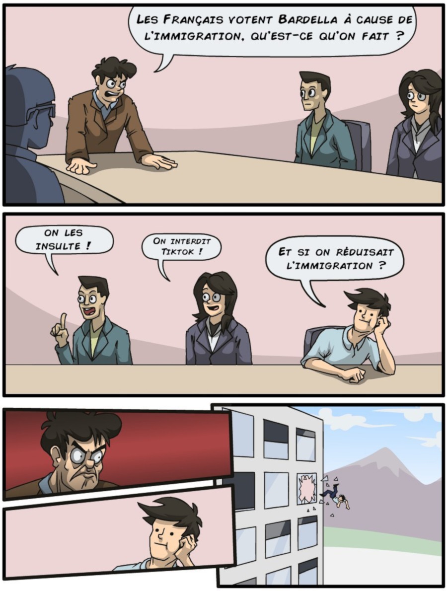 On veut pas réduire on veut inverser le flux - meme