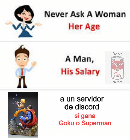 Top memes de Goku Vs Superman en español :) Memedroid