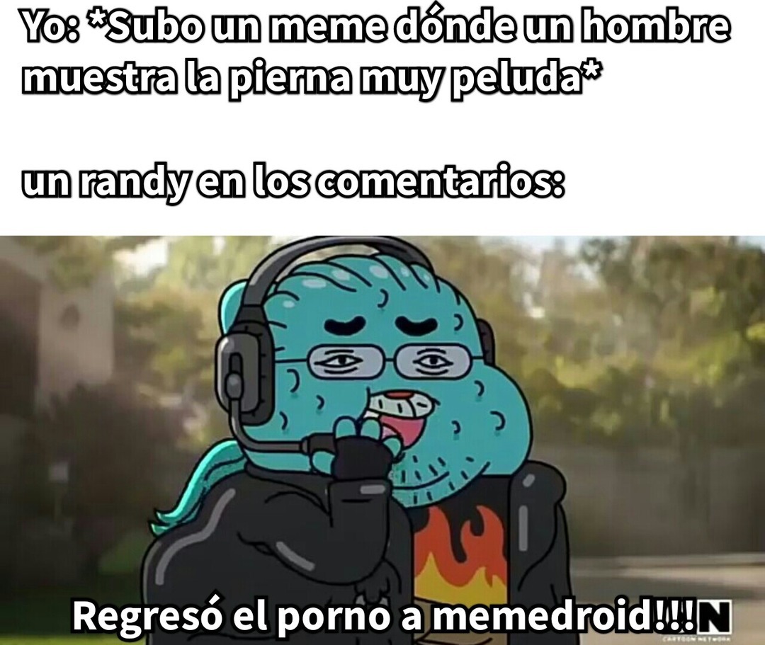 memeticon del gordo friki