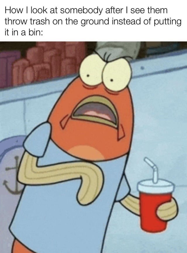 keep the city clean - meme