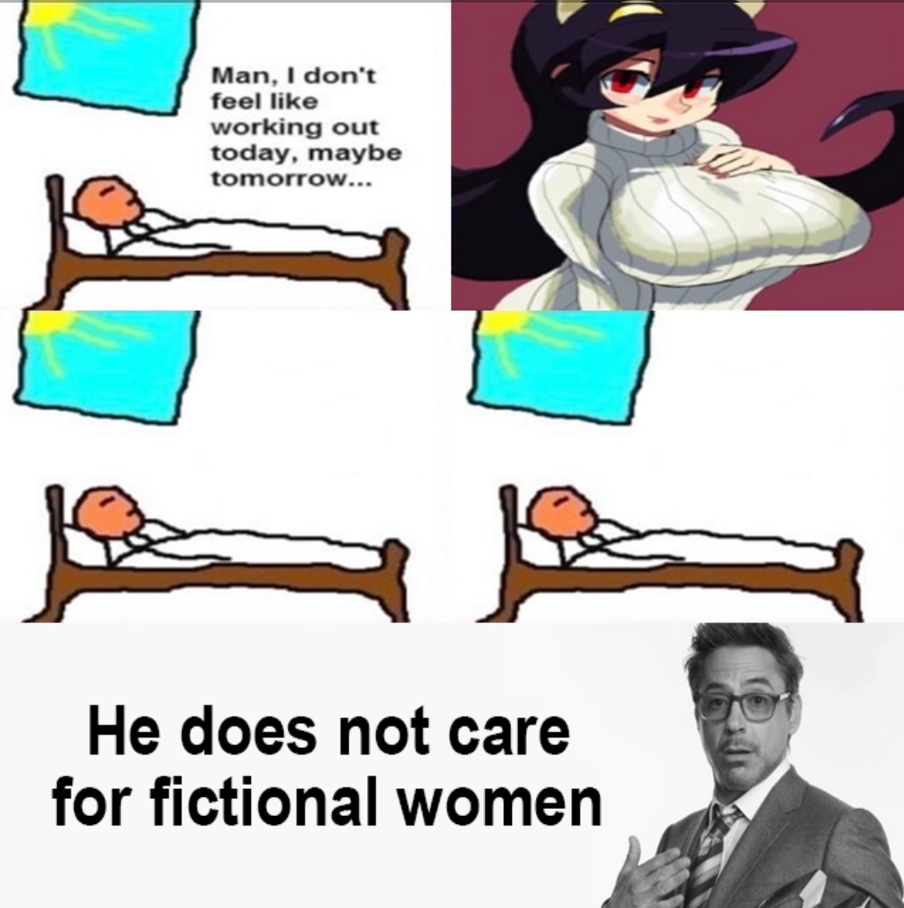 Fictional women - meme