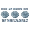 How do you use the 3 seashells?