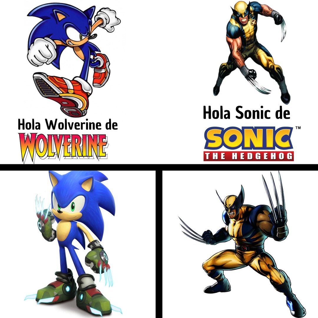 Cuando ves por primera vez Sonic Prime y ves a Sonic Boscage Maze - meme