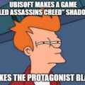 Name a game shadows and make the protagonist a black?