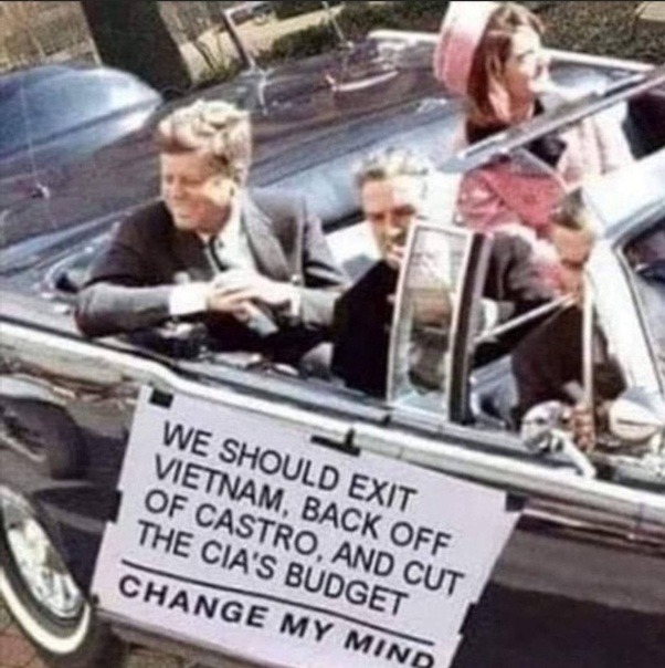 Changed his mind that's for sure. - meme