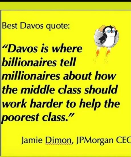 Best Davos quote - meme