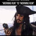 Why is the rum always gone?