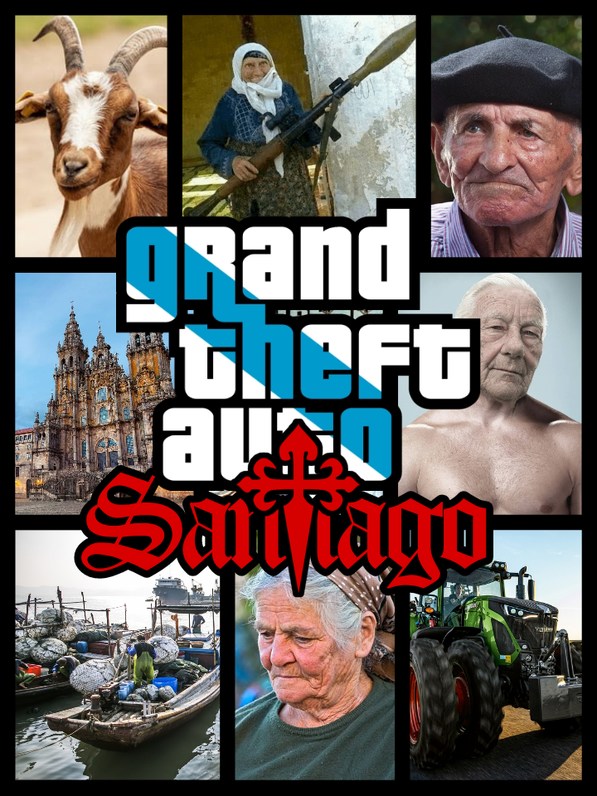 Grand Theft Auto Santiago de Compostela - meme