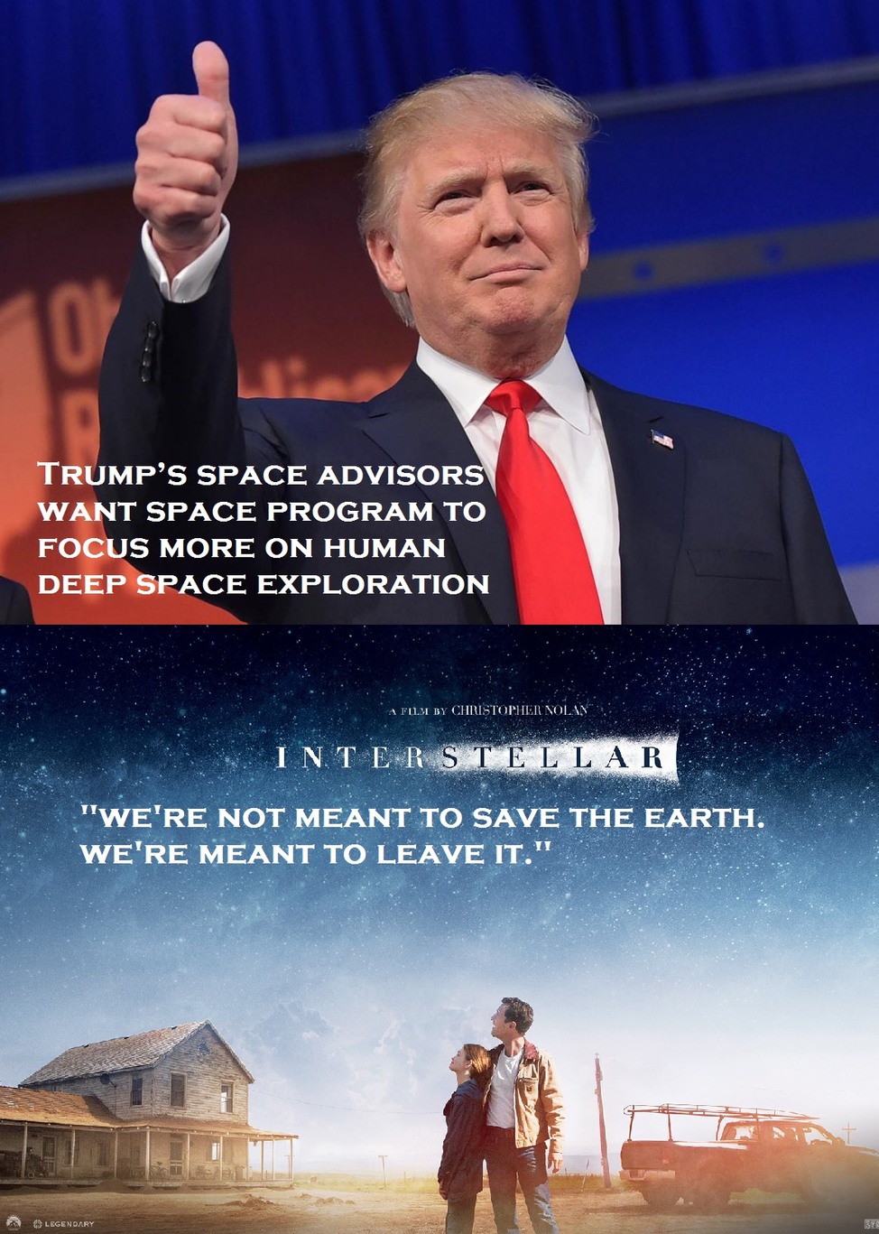 space the final frontier: to infinity and beyond - meme