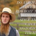 Amish replies only