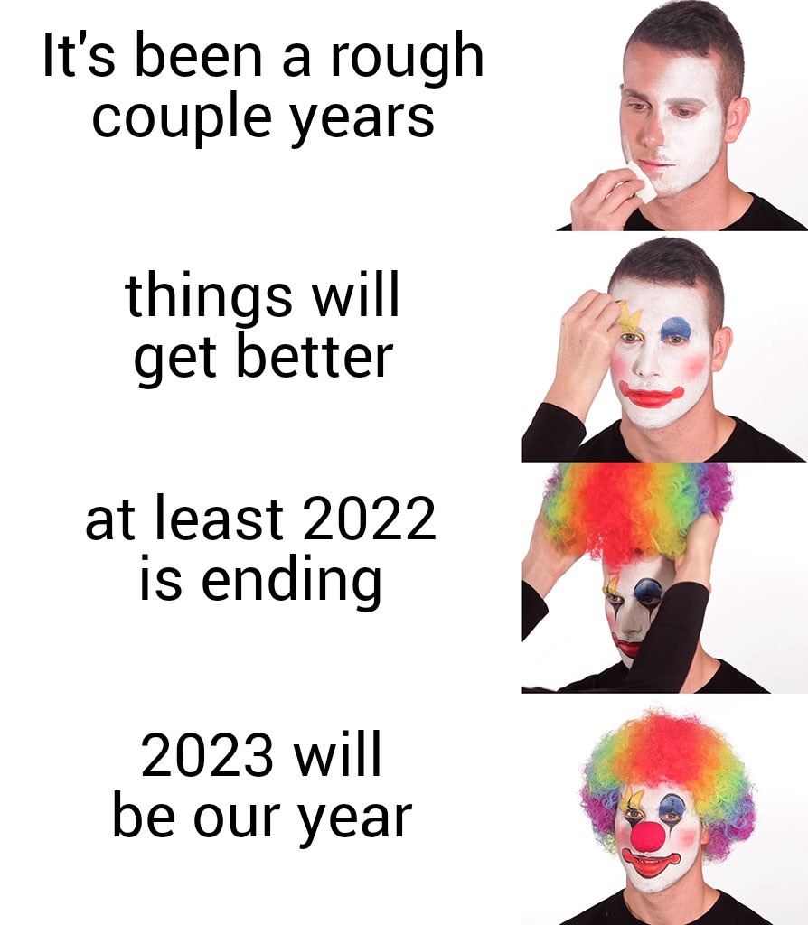 Clown meme 2023