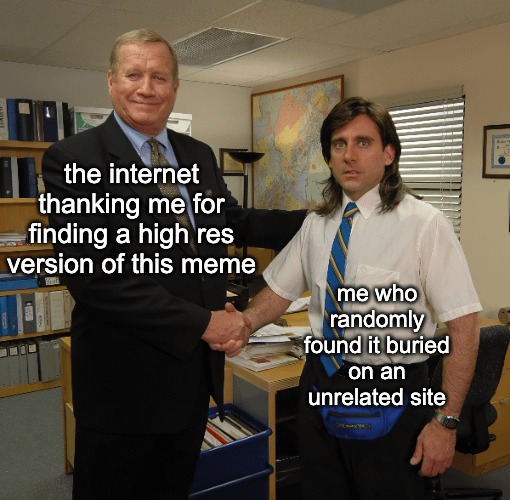 Finally the high res version - meme