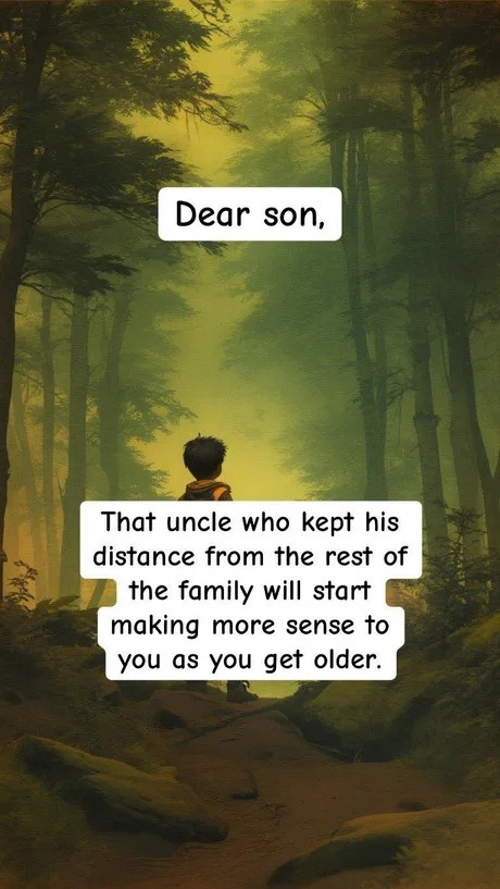 Uncle Larry just wanted peace bro - meme