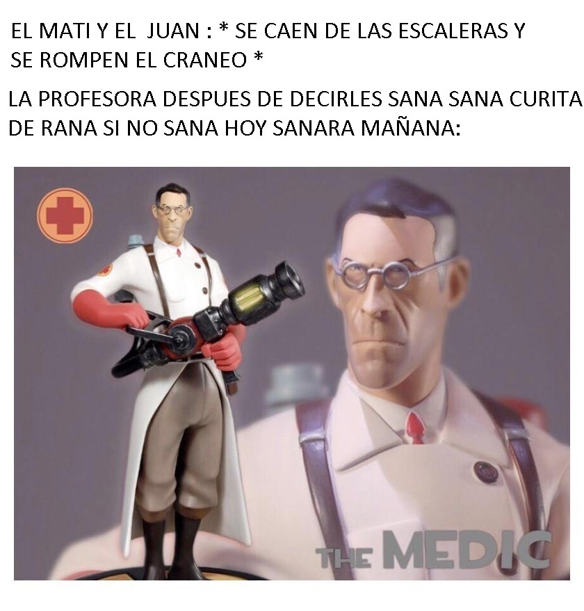 the medic - meme