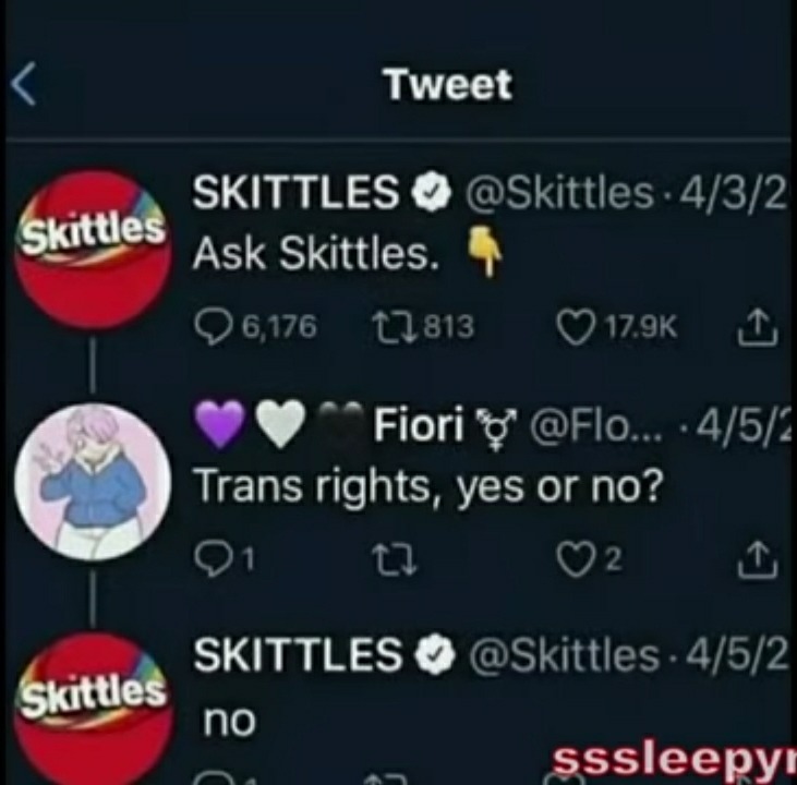 Skittles god - meme