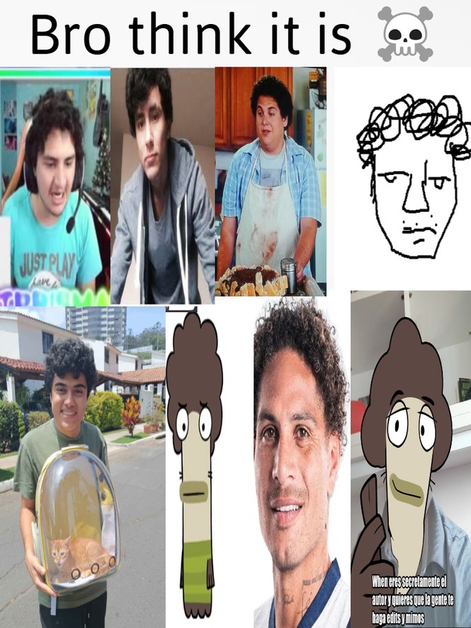 Es que webon todos se parecen o que chucha :skull: - meme