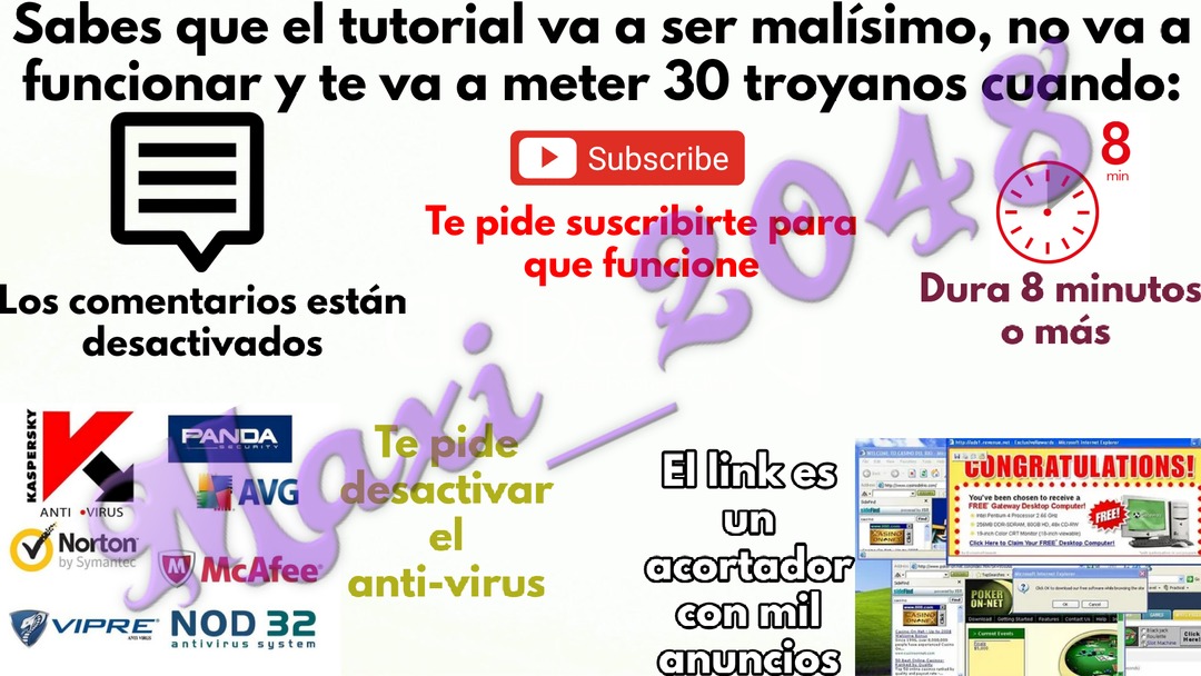 Tutorial malo - meme