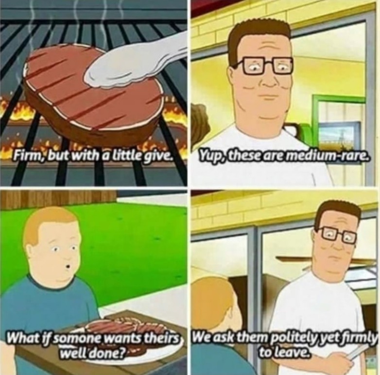 Hank's an OG - meme
