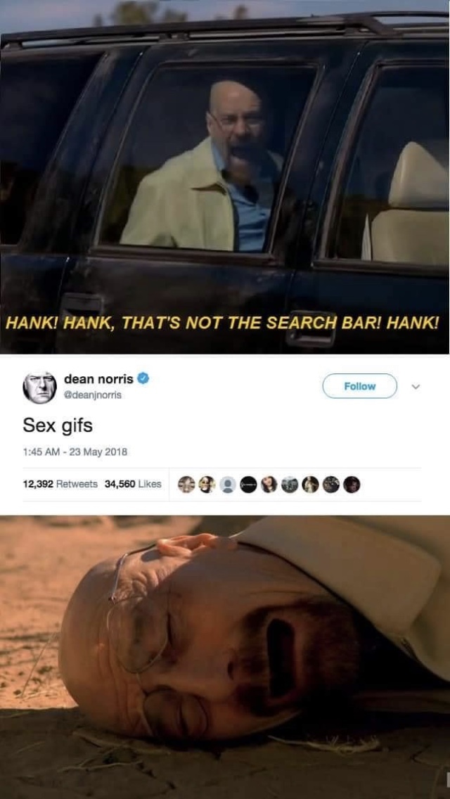 uncle hank is horny - meme