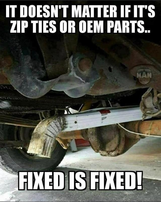 Who needs a tuned exhaust - meme