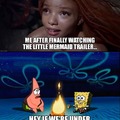 Little mermaid and Spongebob thoughts