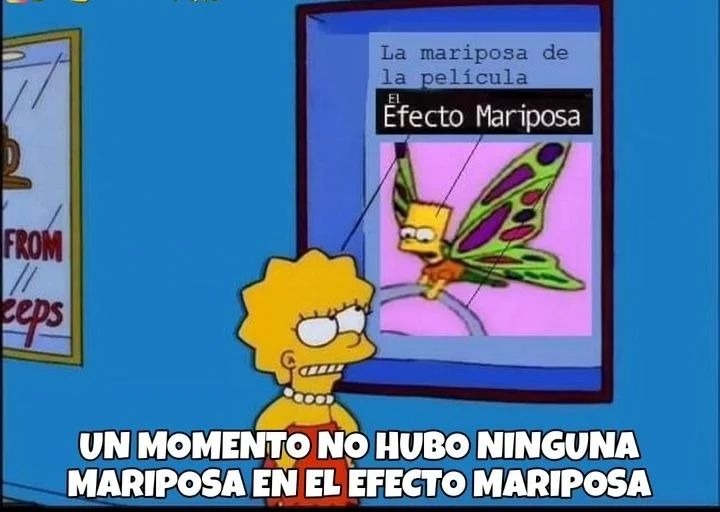 Mariposa - meme