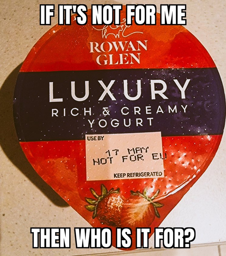Guess I'll have to find something else then... - meme
