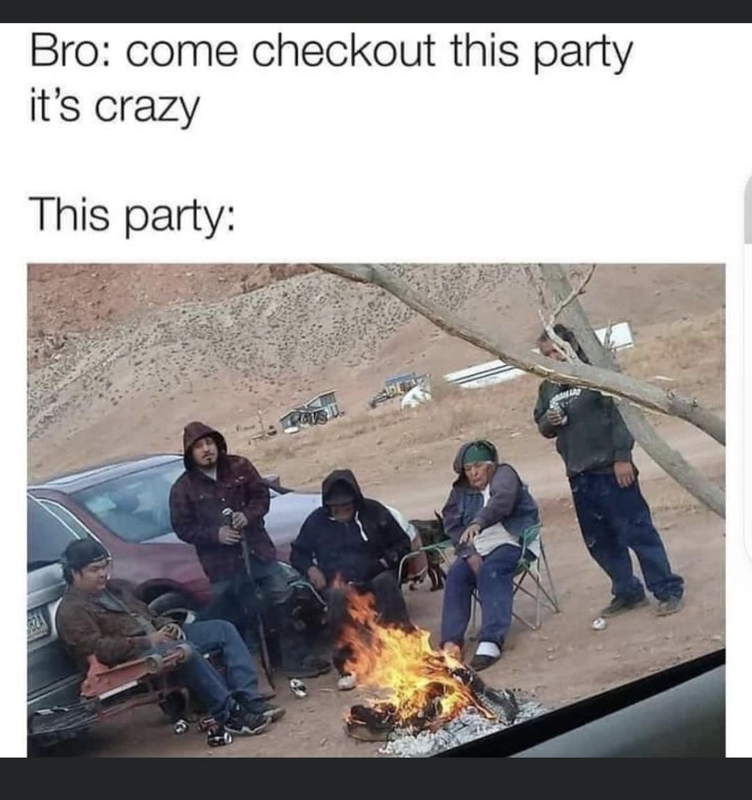 bro hyped the party up and brought me to this - meme