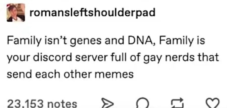 discord is family - meme