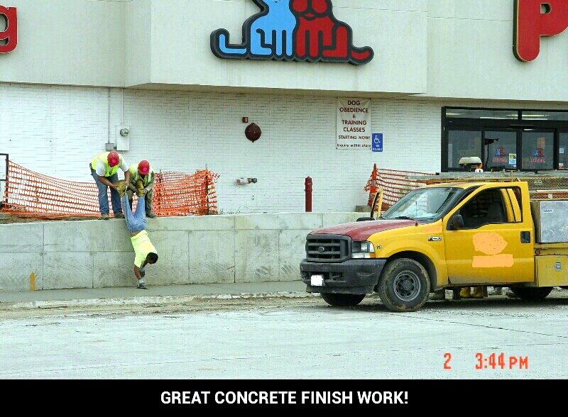 Great Concrete Work! - meme