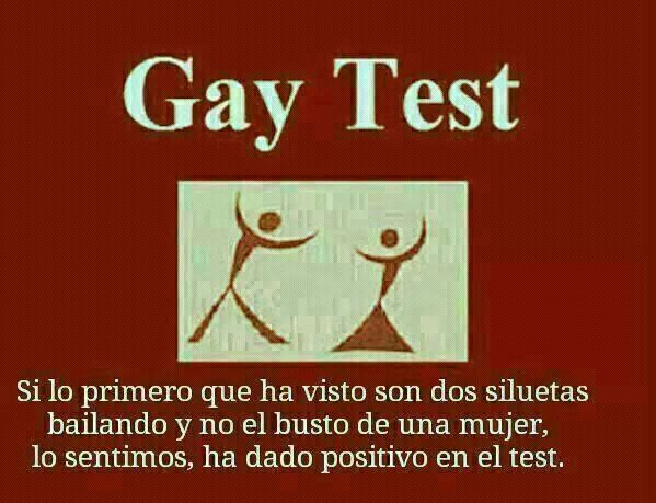 gay test - meme