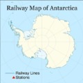 Map Of Railways In Antarctica