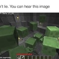 Minecraft image you can hear