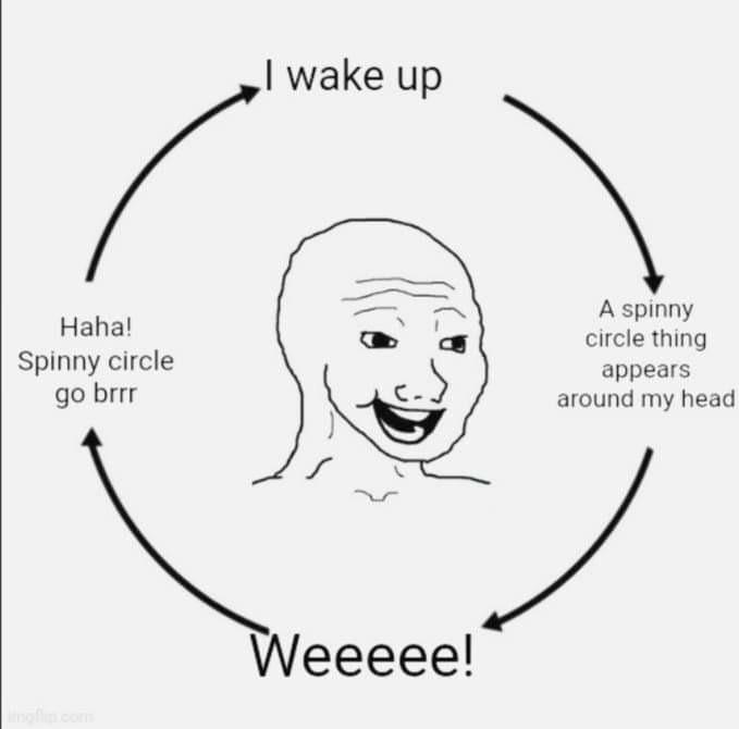 dongs in a circle - meme