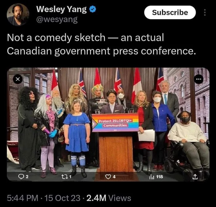 Canadian Government - meme