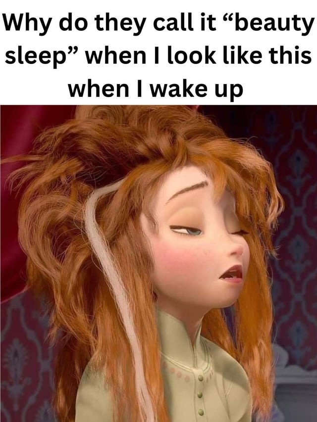 Beauty sleep - meme