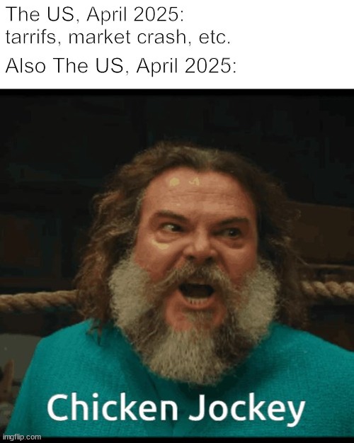 How I see the US rn from outside - meme