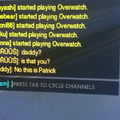 My brother sent me this from when he was playing OW