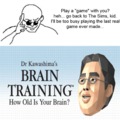 Brain training gamers