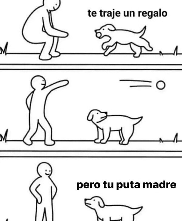 Te quiero mucho perrito - meme