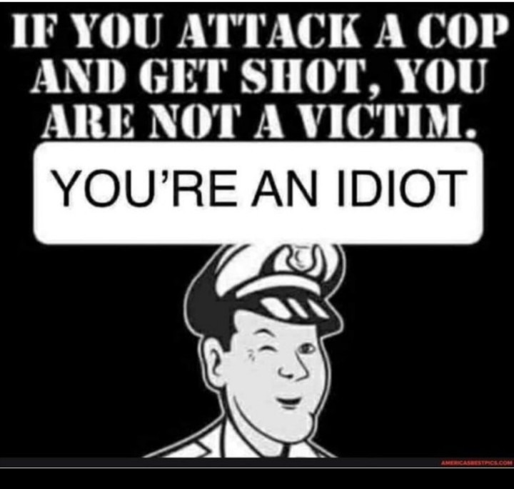 That cop shot you because you were choking him? That racist asshole! - meme
