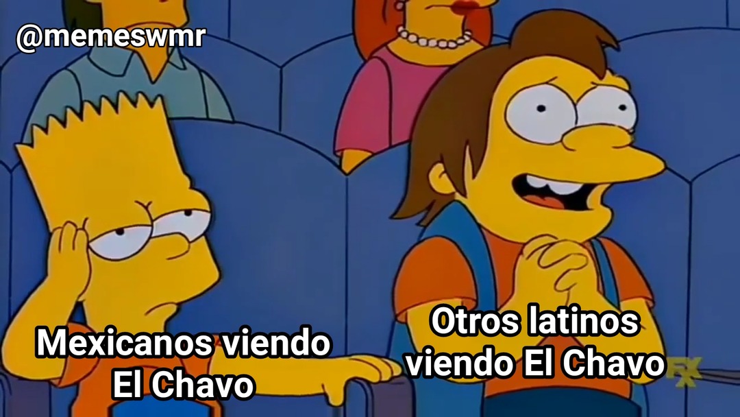 Los latinos y El Chavo - meme
