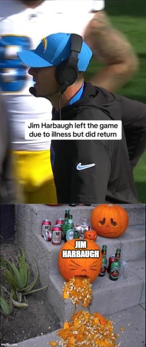 Jim Harbaugh medical tent meme