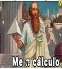 me π calculo - meme