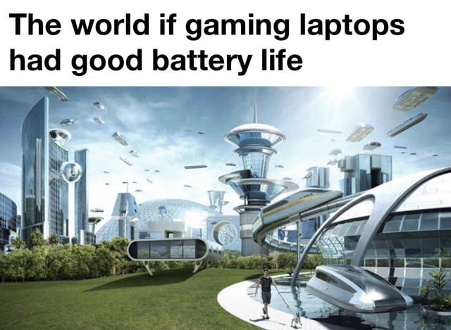 Gaming laptops - meme